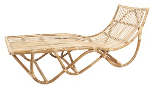 Rotan Ligstoel retro