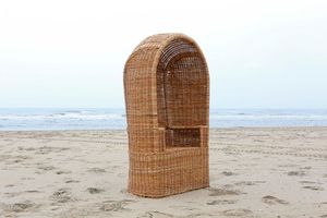 Rieten strandstoel Jumbo 