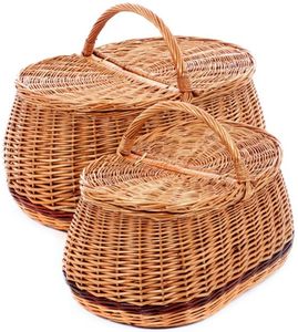 Rieten picknickmand 1504