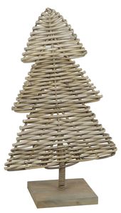 Rotan kerstboom 60 cm